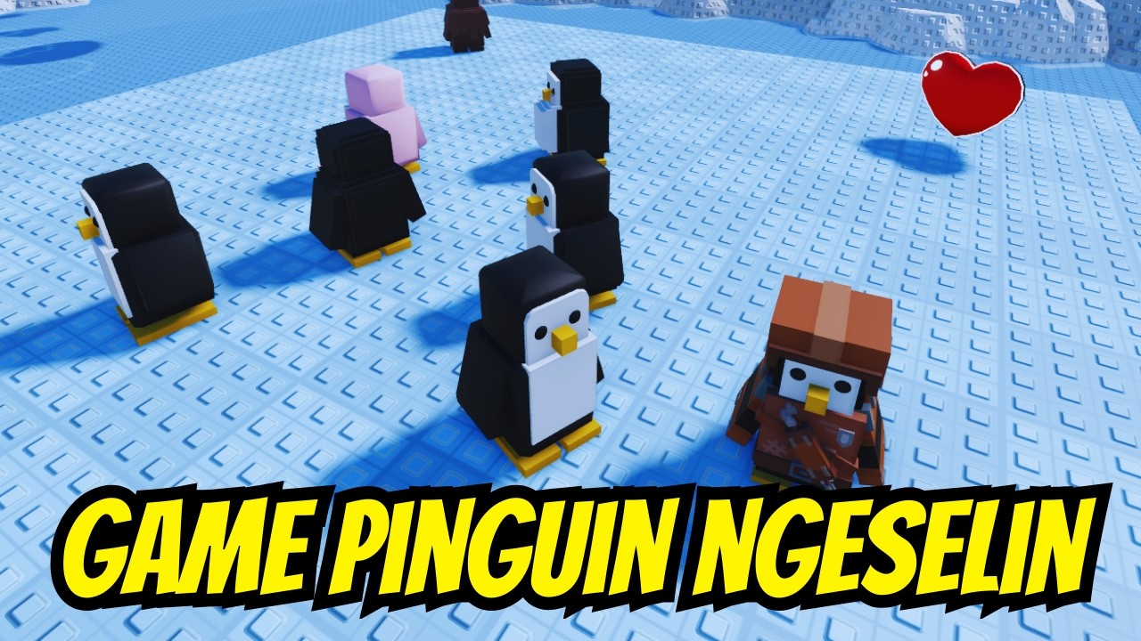 AKU MAIN GAME PINGUIN NGESELIN !!- GAME ROBLOX