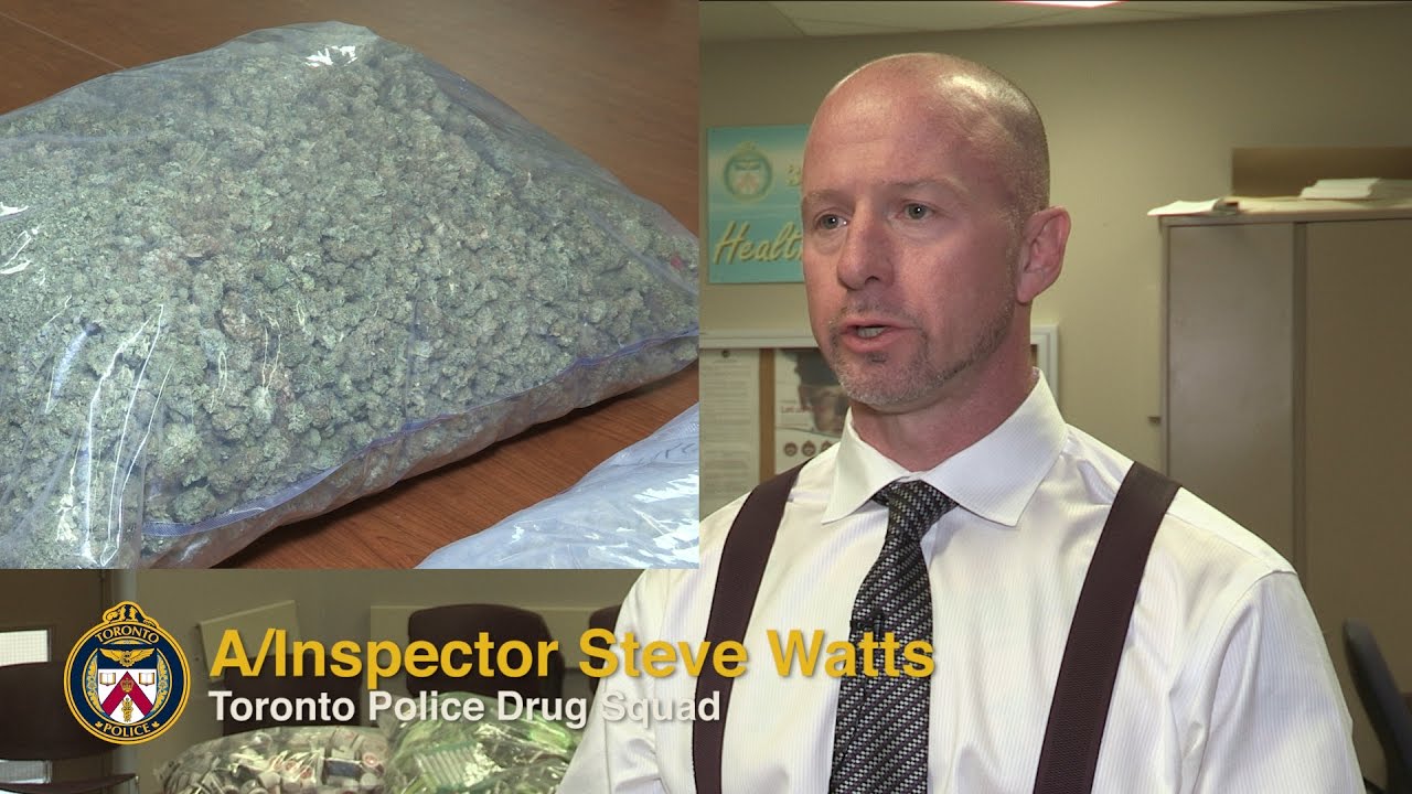 @TorontoPolice Project 'Gator' Marijuana Dispensary Arrests | A/Insp. Steve Watts