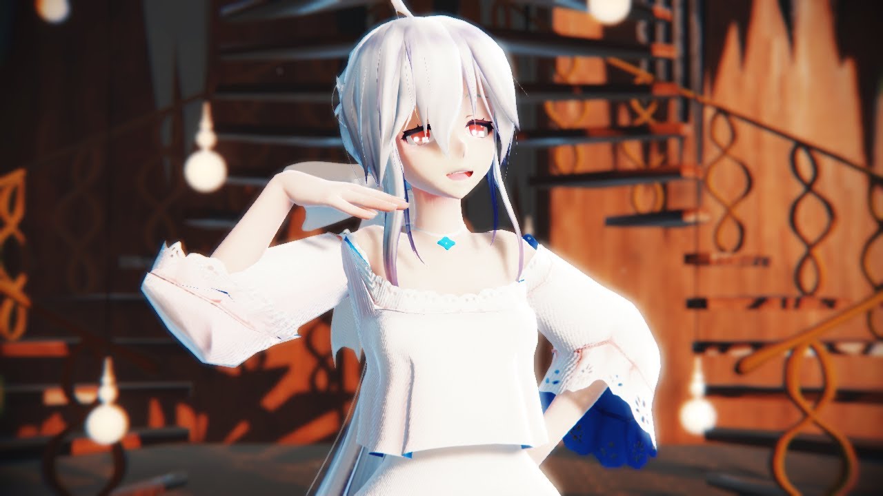 [MMD] Haku [おねがいダーリン / ONEgai Darlin'] [4K]