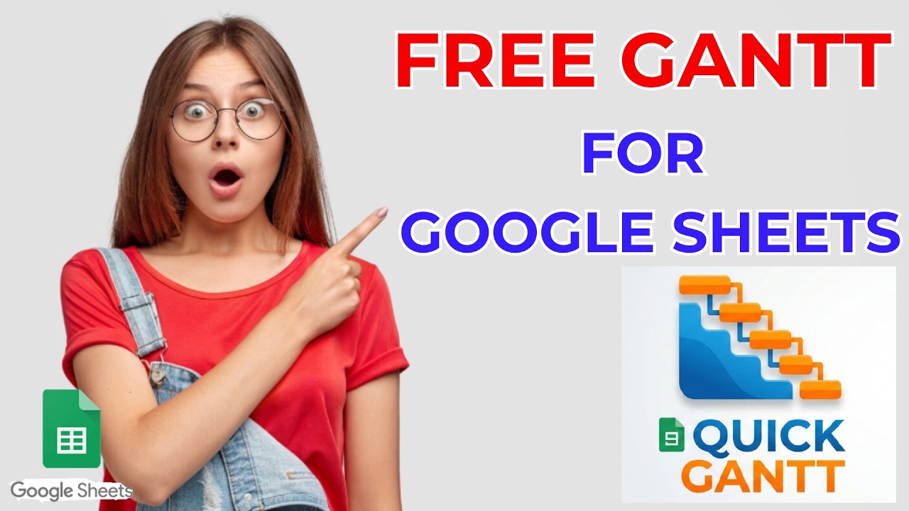 Best FREE Google Sheets Gantt Chart Add-on (Quick Gantt Tutorial)