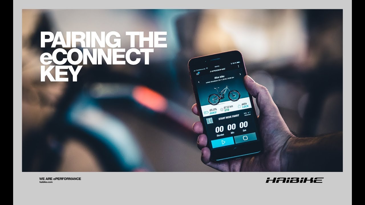 Pairing the eConnect key