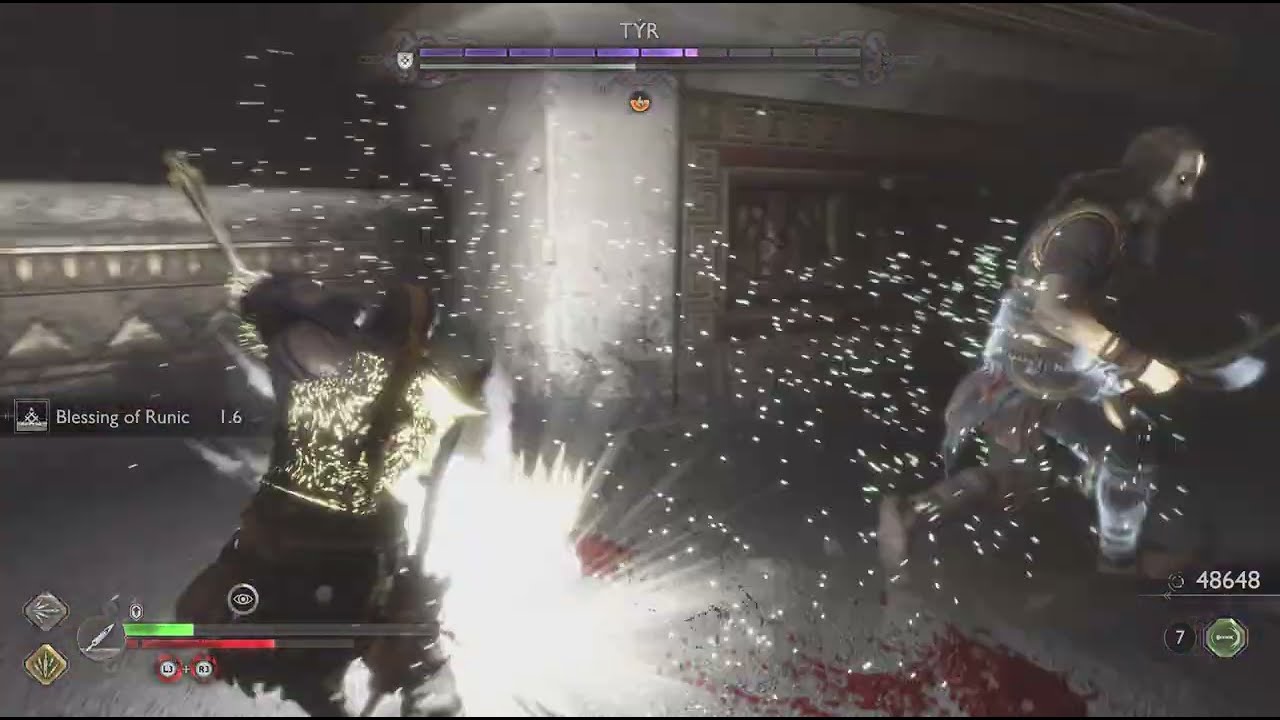God of War Ragnarök : Valhalla (PS5) TYR Boss Battle #320💀 (Show Me Prowess) (4K HDR)