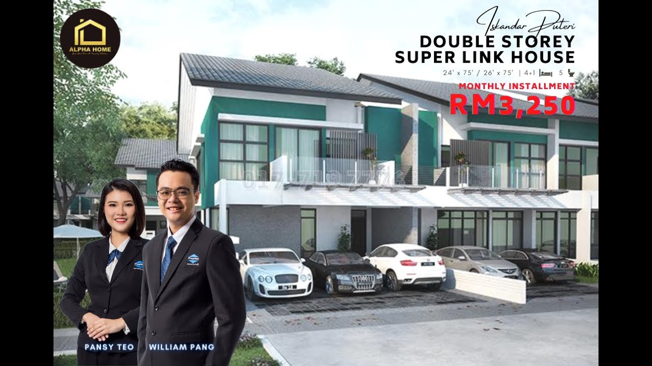 【LIVE EP11】Estuari Gardens/Iskandar Puteri/Johor Bahru/Malaysia/2-Storey Link House - JB Property