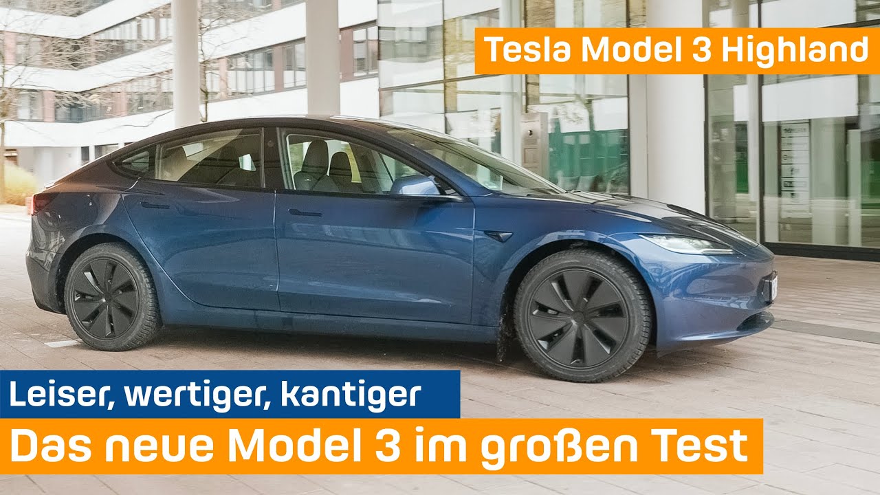 Tesla Model 3 Highland im Test - Frischzellenkur für den Verkaufsschlager | EFAHRER