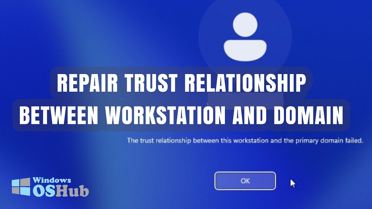 Fix Broken Domain Trust Relationship: No Reboot or Rejoin Required!