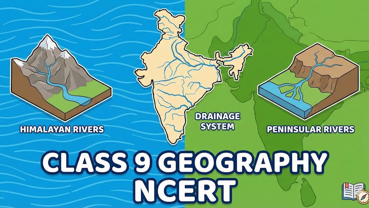 Drainage l Geography l class 9 