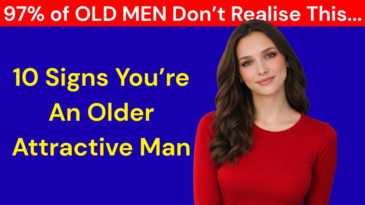 10 Signs You're An Attractive Older Man - Confidence, Age Gap, & Psychology