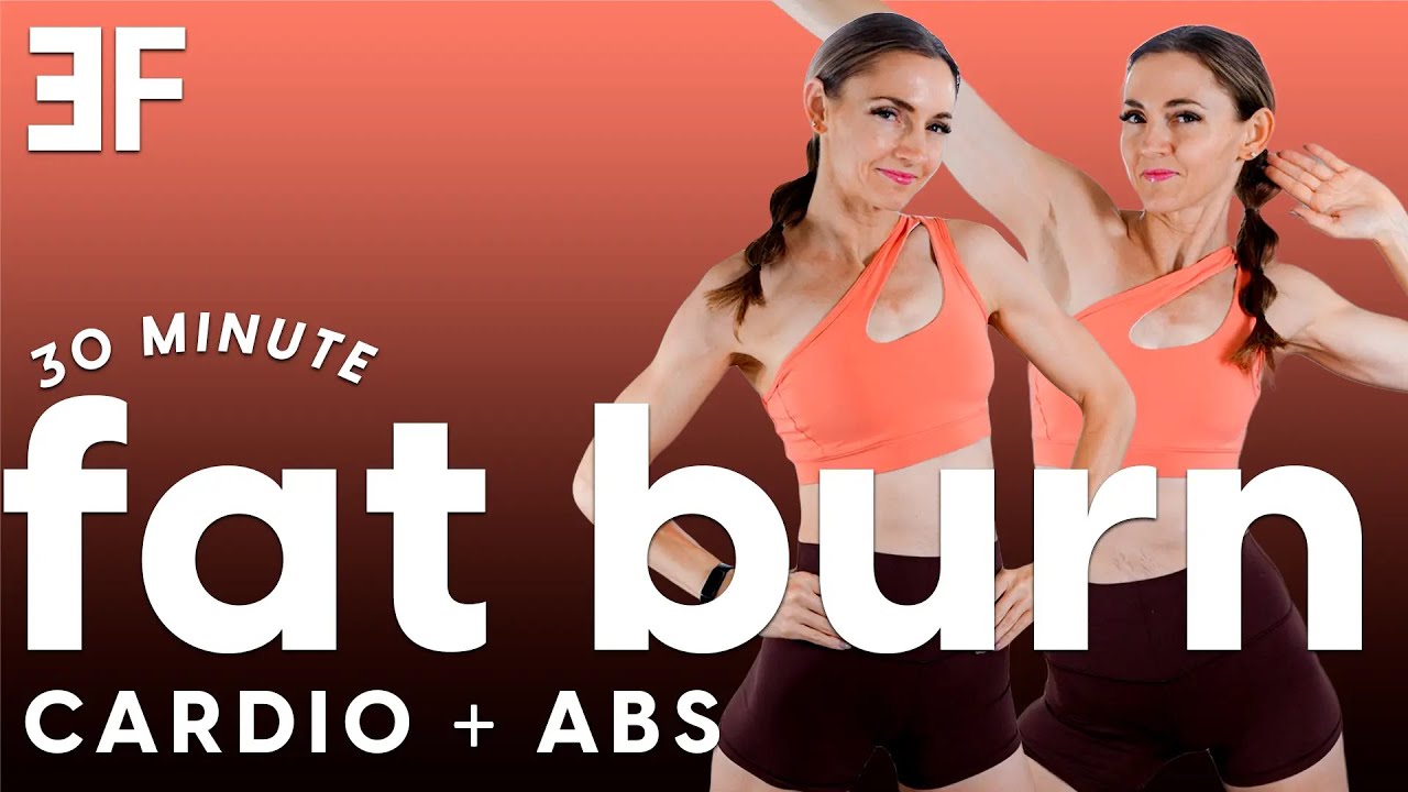 PERFECT 30 MINUTE FAT BURNING HIIT CARDIO WORKOUT + Abs + Calisthenic Strength