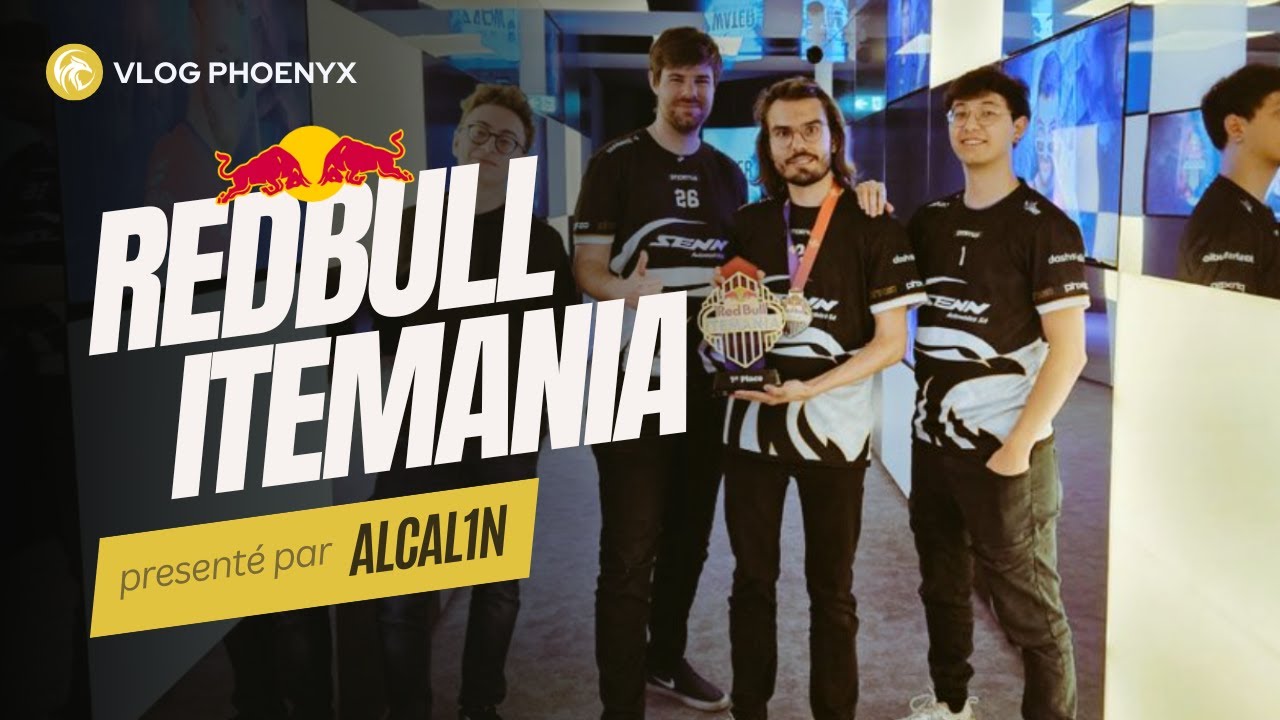 ON GAGNE UN ÉVÈNEMENT REDBULL !!! (Vlog Redbull Itemania 2023)
