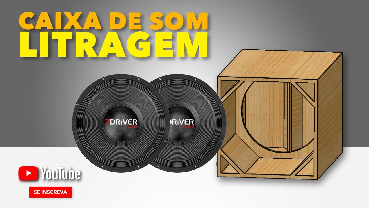 Como escolher a caixa de som (litragem) para o meu Alto-falante | Taramps | English C/C
