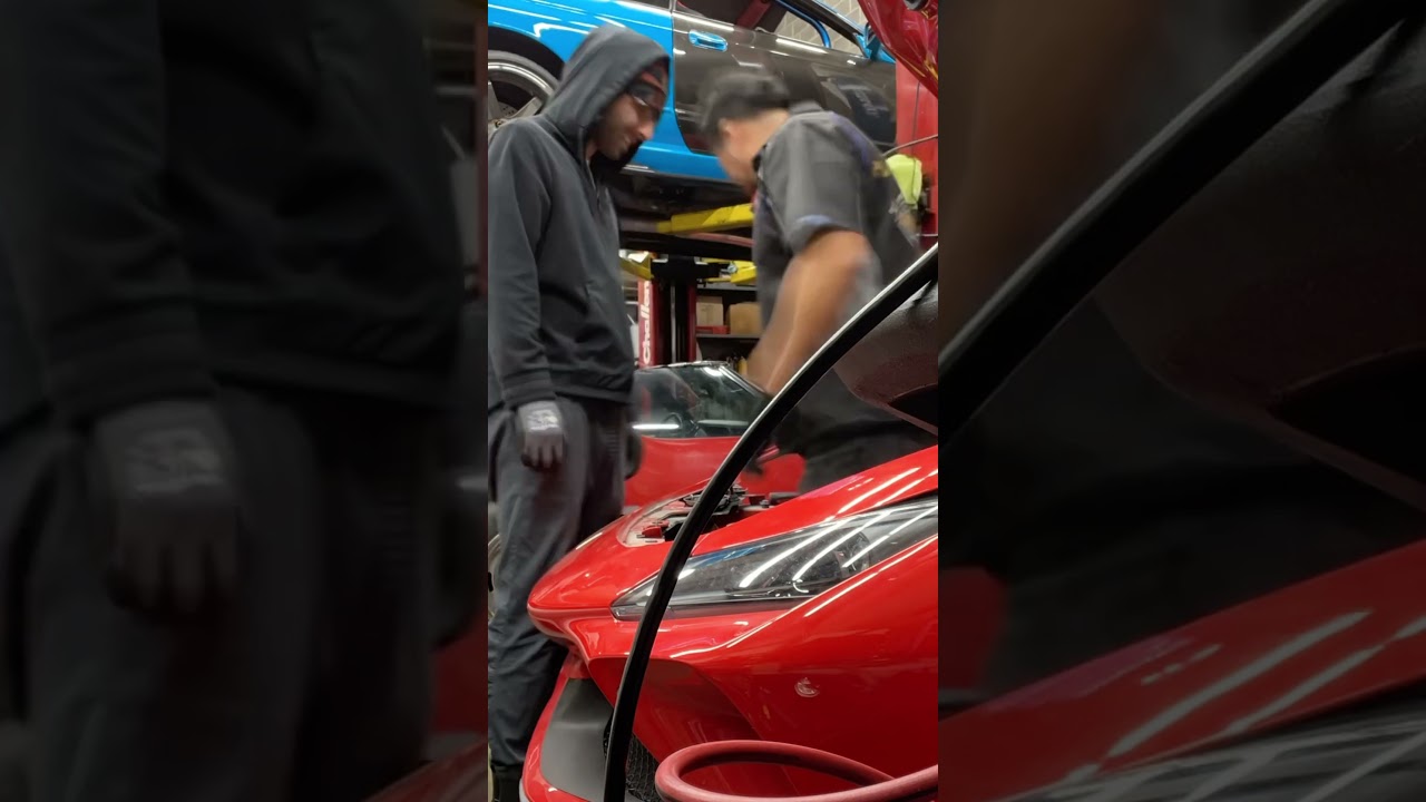 Wrecked Ferrari F8 Restored