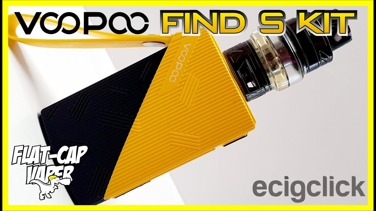 VooPoo FIND S Kit Review | Flatcap Vaper