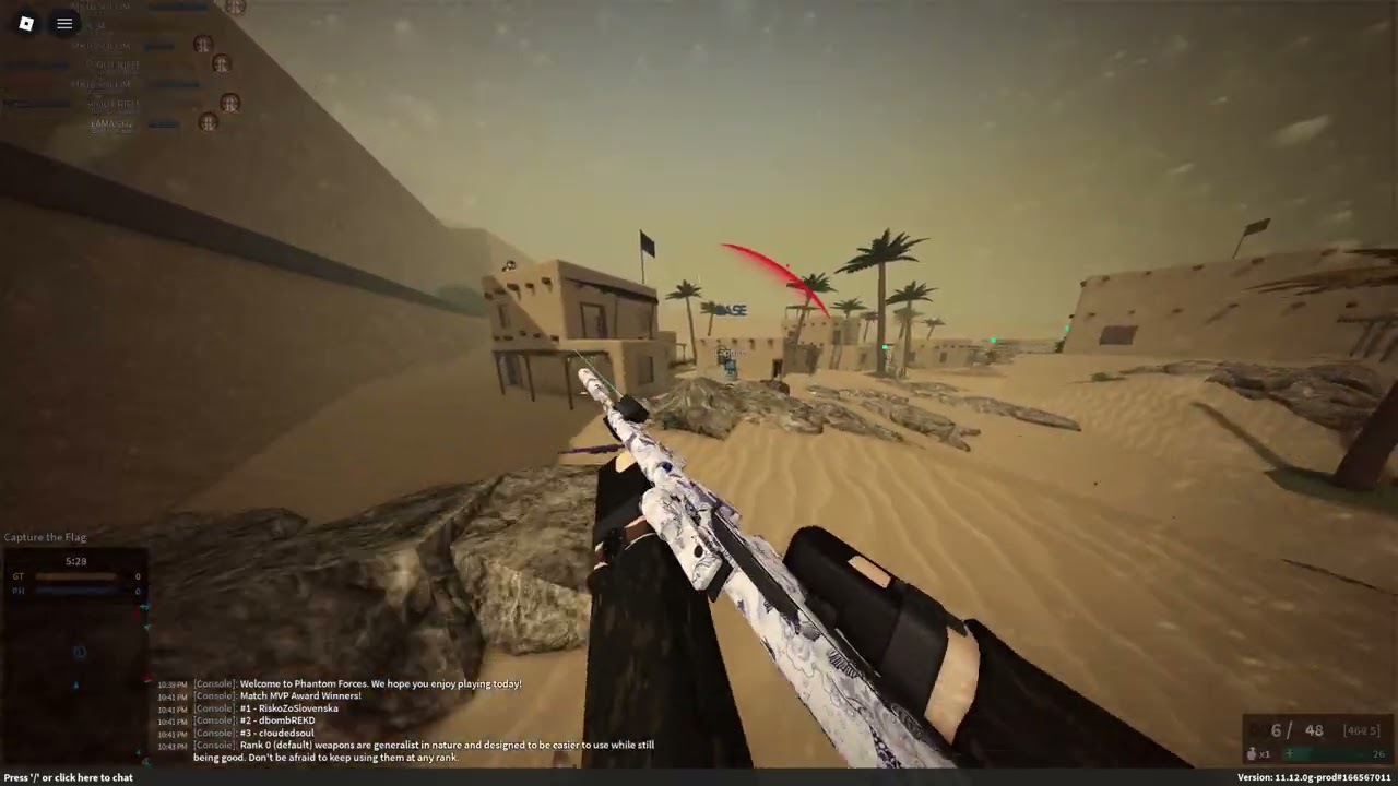 22-13 Game With The SVU | Phantom Forces