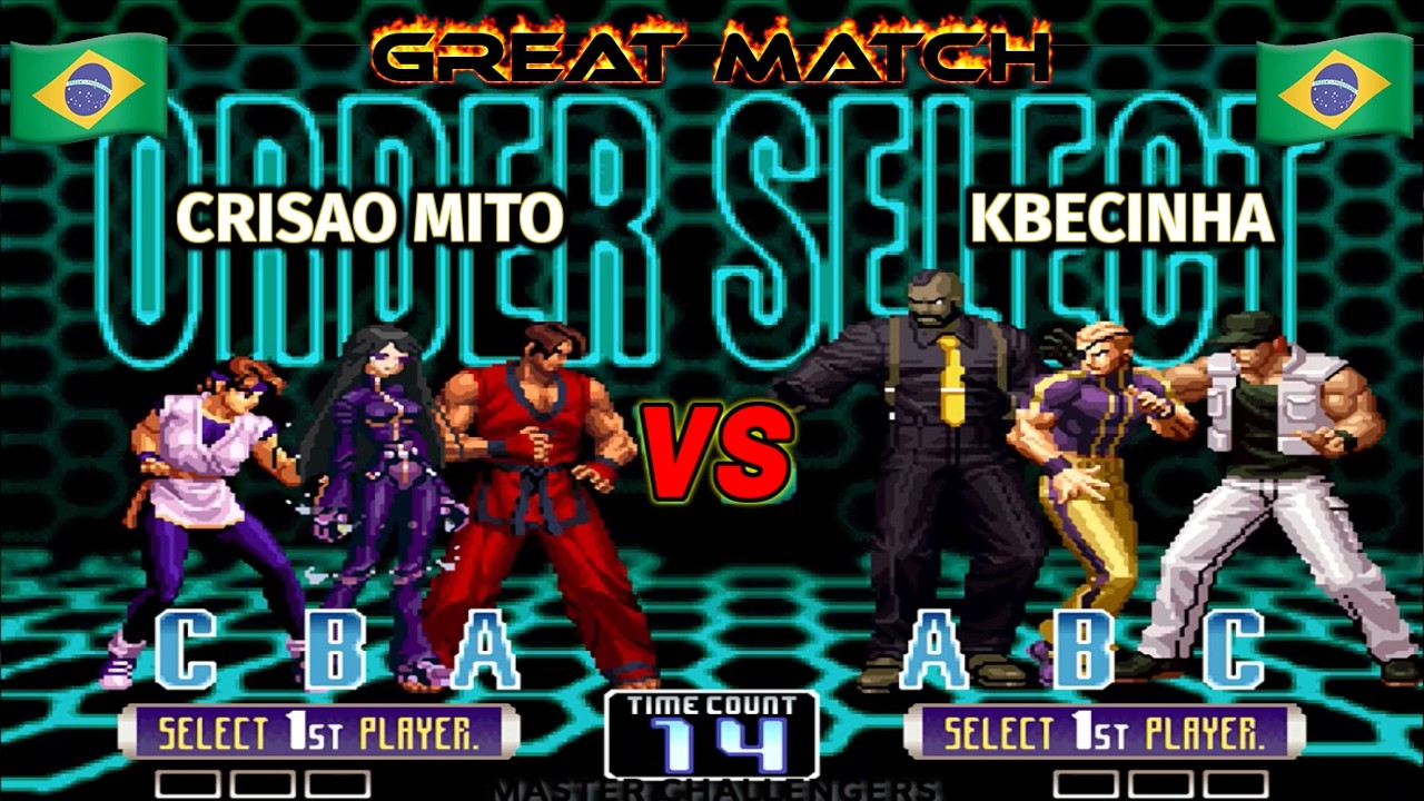 CRISAO MITO vs KBECINHA FT20 TOP MATCH KOF 2002 Fightcade