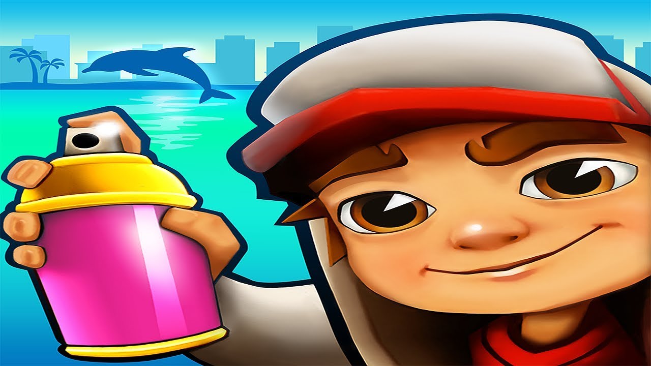 Subway Surfers Miami: Jake and (Skull Fire and Great White)