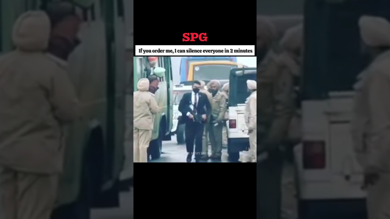 SPG COMMANDO VS PUBLIC 💩 PM MODI CONVOY ⚡ SPG COMMANDO IN ACTION MODE 💀 SPECIAL COMMANDO
