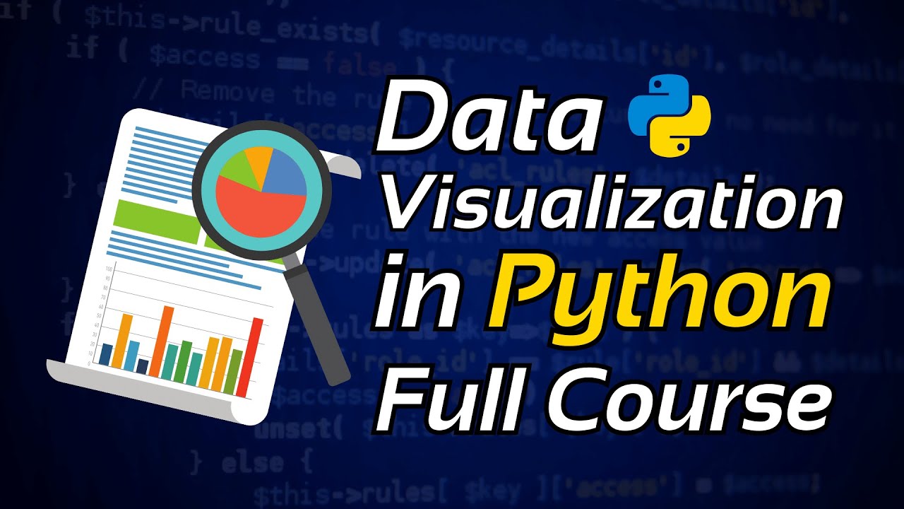 Полный курс по визуализации данных на Python 🐍 Учебное пособие по визуализации данных на Python⚡️