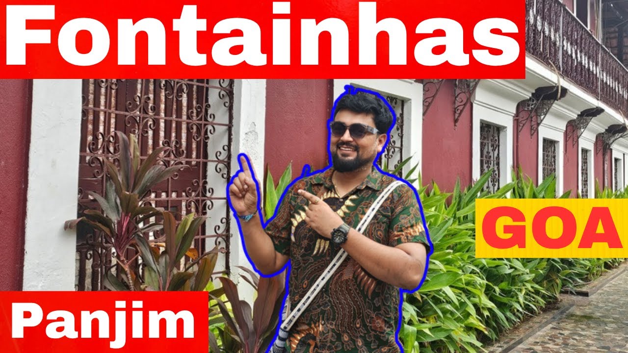 Fontainhas Walking Tour in Panjim Goa | Portuguese Cultural Heritage