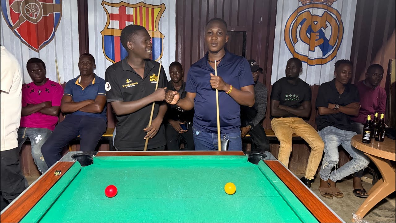 DEMBA BA VS CALEB MUHIIRE | FINAL 1ST LIFE RACE TO 6| NAKIWOGO POOL ARENA 16 MAN DOUBLE LIFE COMP
