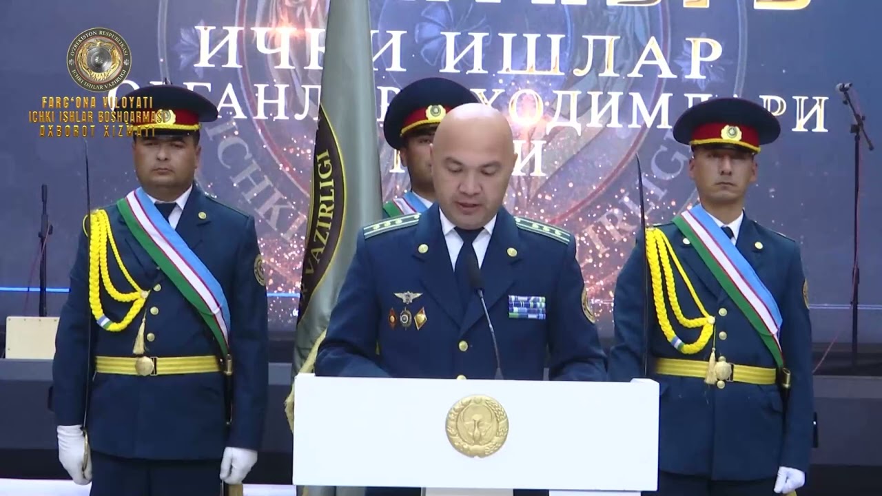 Fargʻona viloyati ichki ishlar organlari xodimlari oʻzlarining kasb bayramini munosib nishonladilar