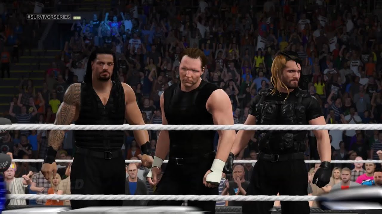 WWE 2K15 PS4 : The Shield : Entrée.Coup Special.Finisher Tag Team