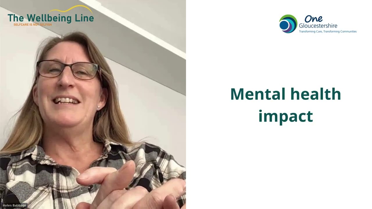 Long Covid   mental health impact