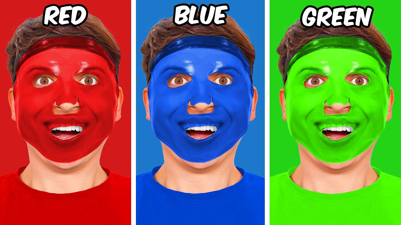 I Made Every Color Face Mask