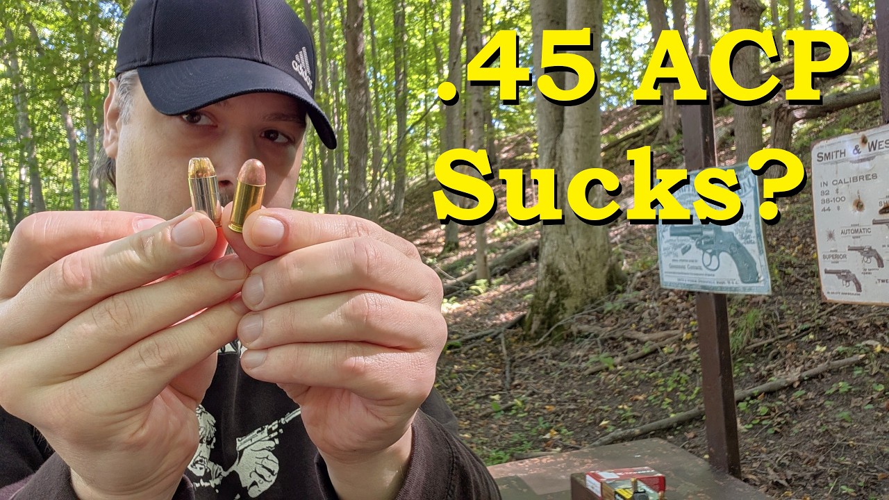 Is the .45 ACP Even Any Good for Self Defense?