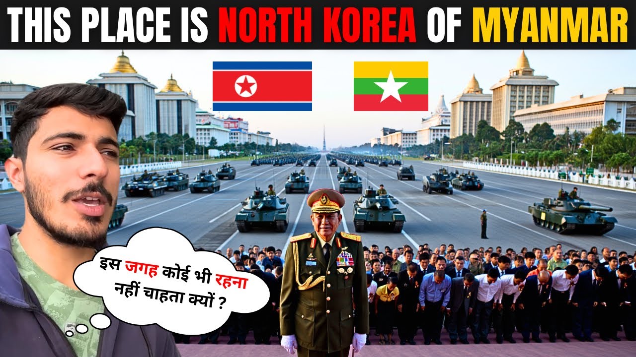 Ghost Mega City Of Myanmar 🇲🇲 | Emptiest City The Capital Of Myanmar 🇲🇲 | North Korea 🇰🇵