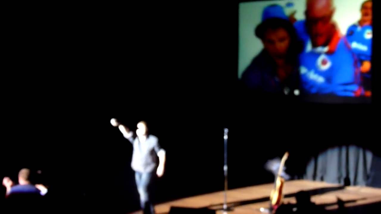 Bloubul Steve Hofmeyr in NZ