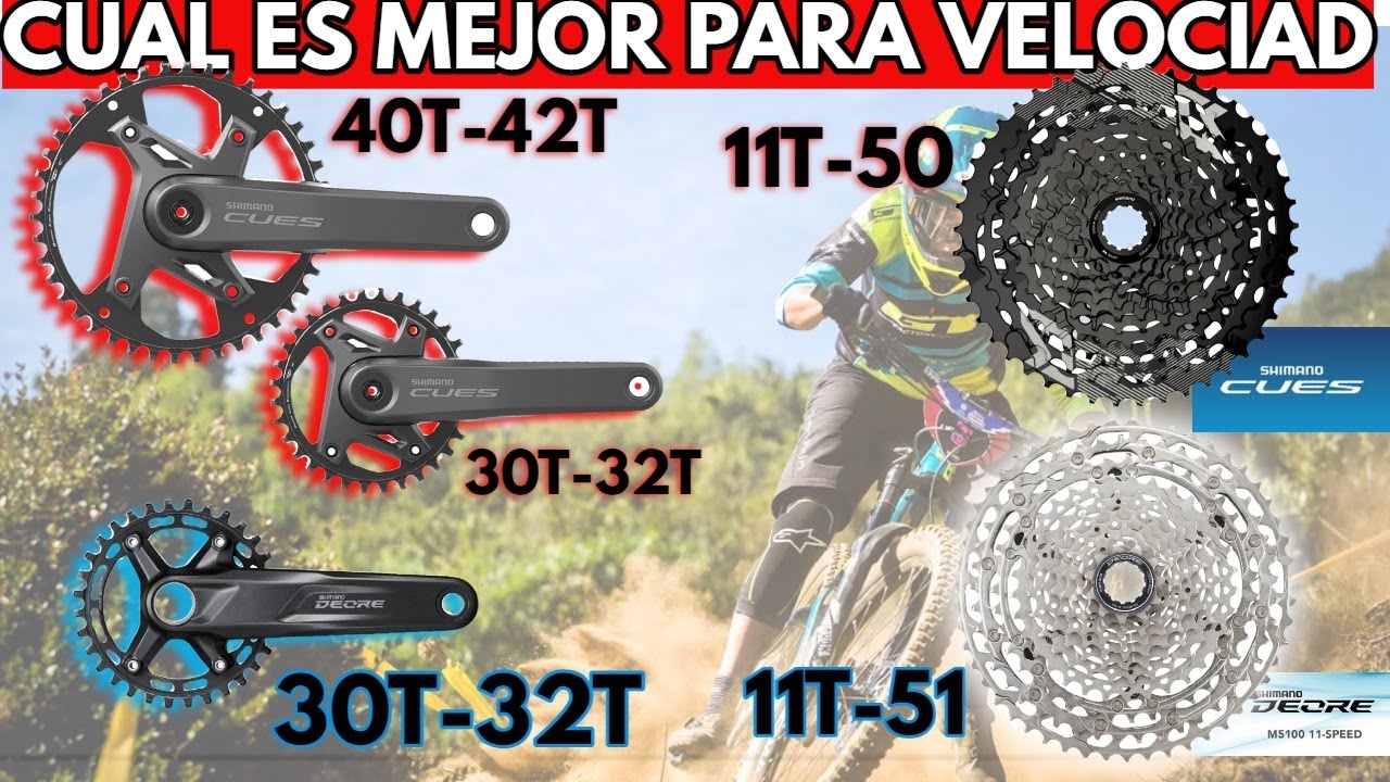 CUAL ES MAS VELOZ O RAPIDO SHIMANO CUES OR DEORE|PHX BIKING