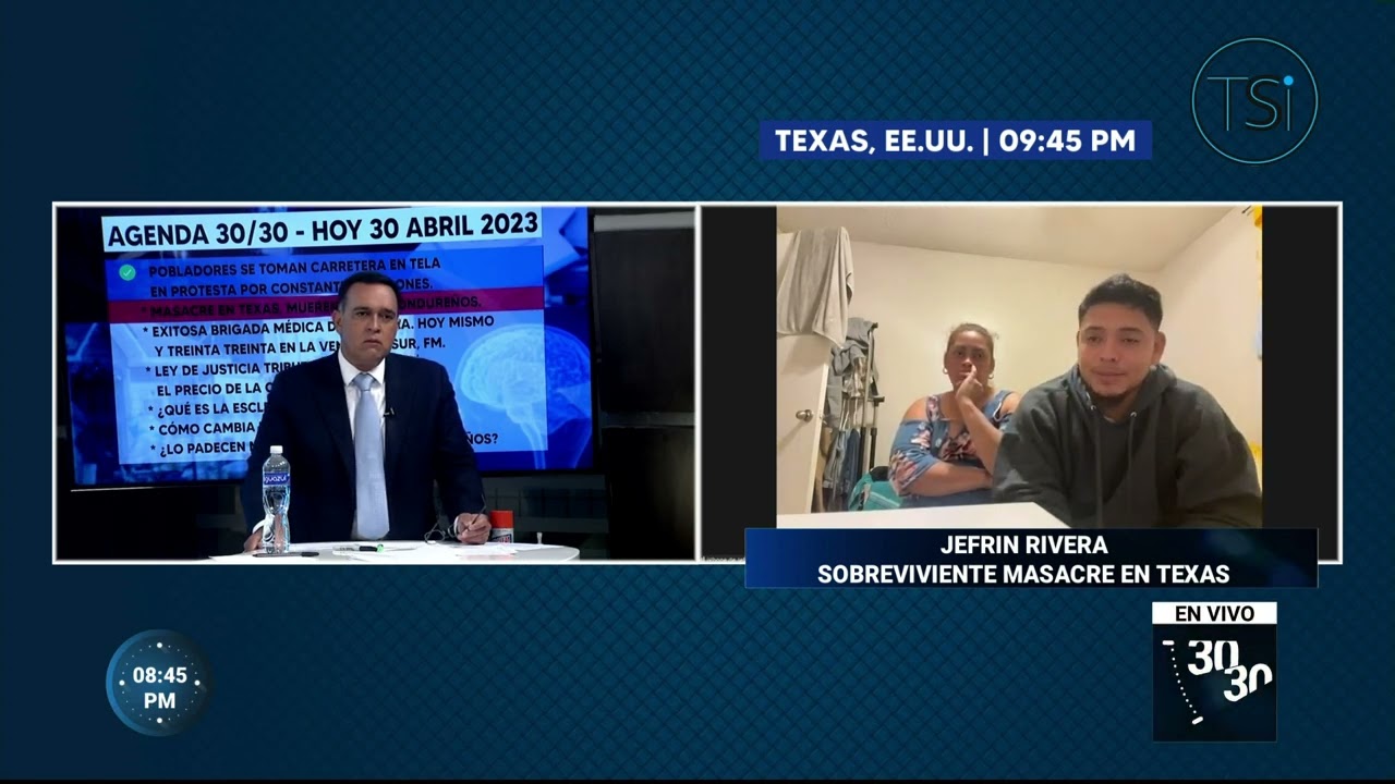 Desgarrador testimonio de sobreviviente de masacre de cinco hondureños en Texas