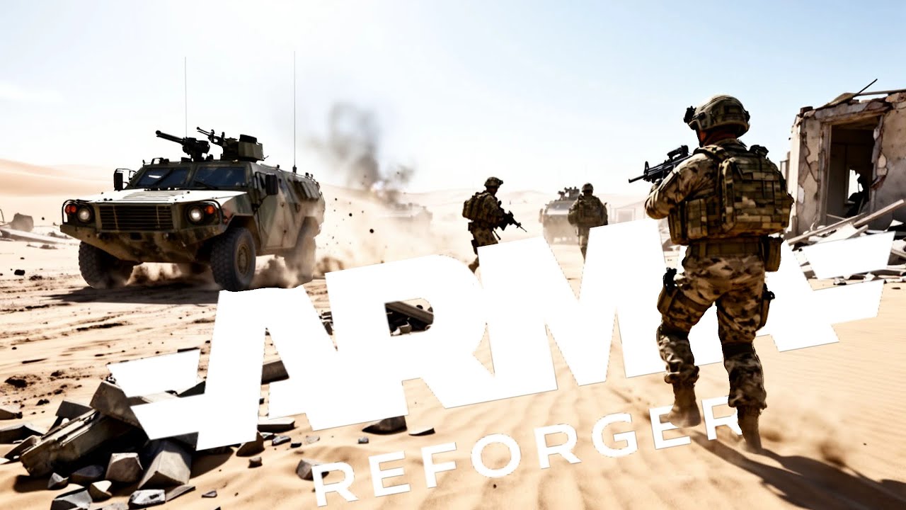 ВТОРЖЕНИЕ В ИРАК С ОДНОЙ ЖИЗНЬЮ - ARMA REFORGER TTVT