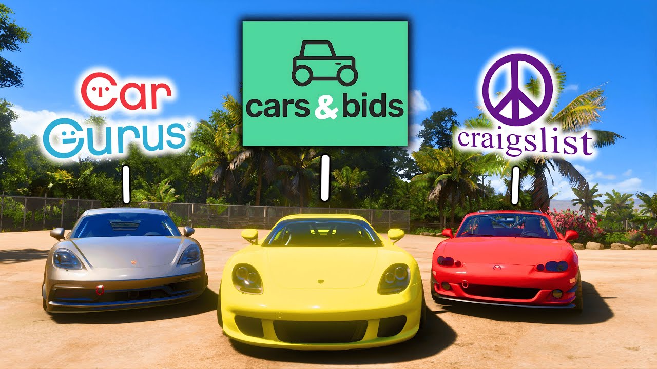 We Raced Using Cars from Popular Listing Sites in FH5!! (ft. Nitret & Mjay)