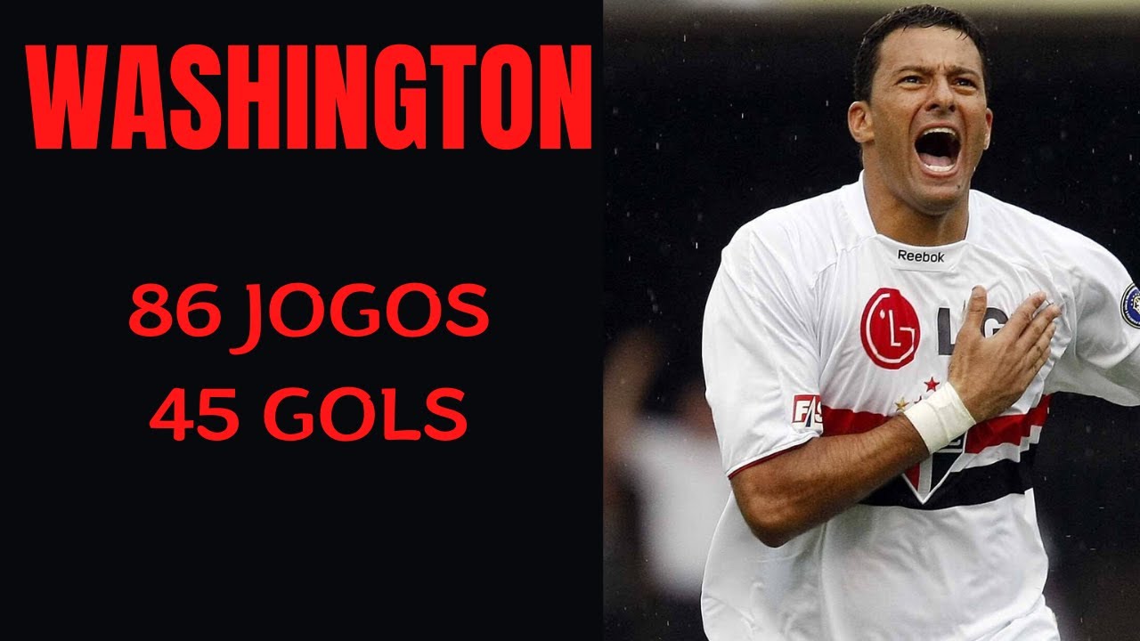 WASHINGTON TODOS OS GOLS  PELO SÃO PAULO