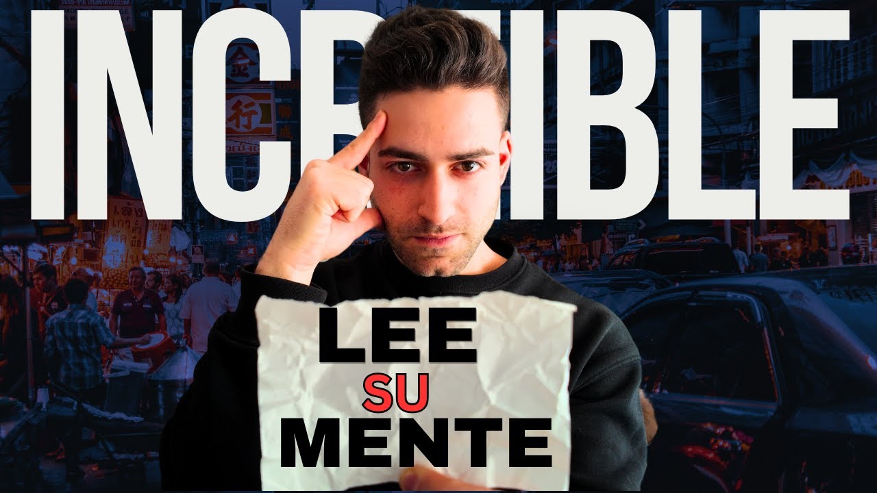 LEE la mente de una persona y acierta SIEMPRE con este truco de MENTALISMO revelado