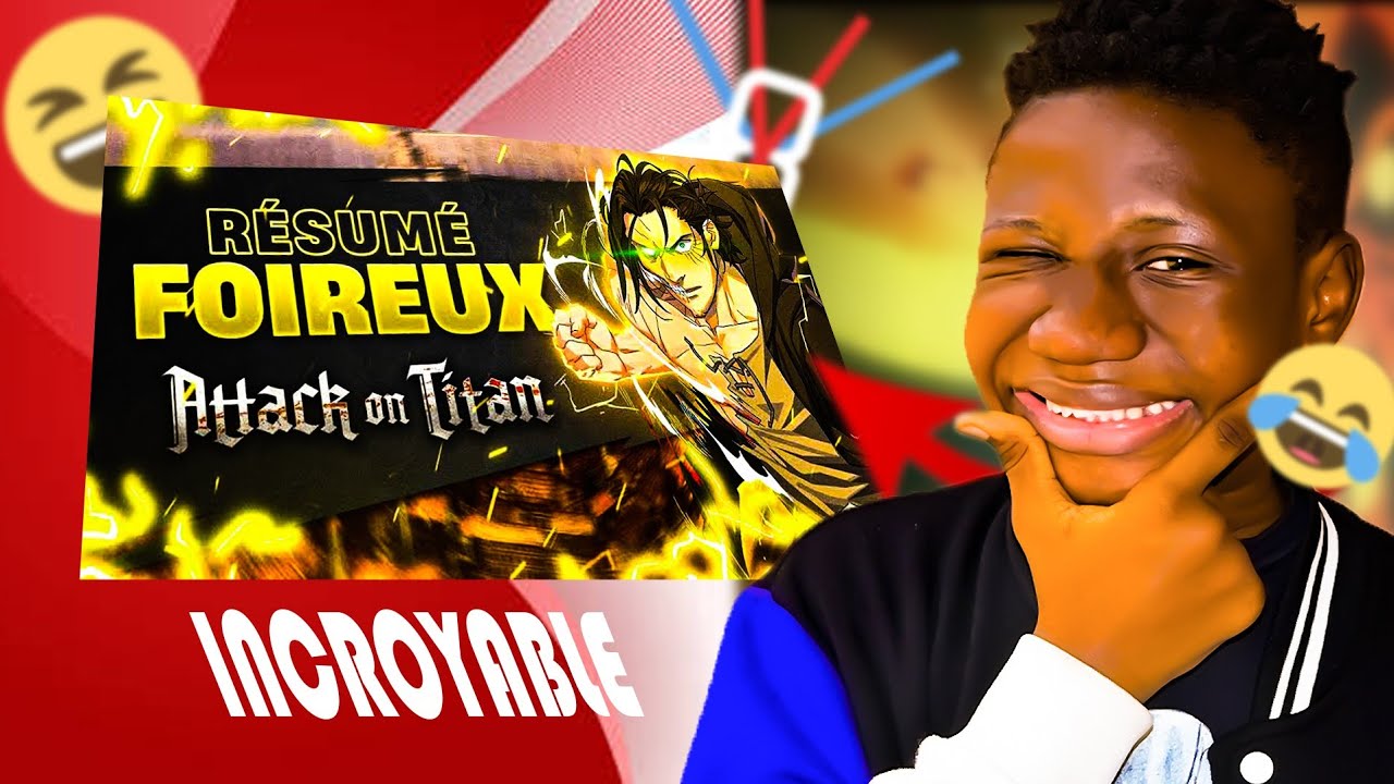 Je RÉAGIS AU RÉSUMÉ FOIREUX - L'Attaque des Titans | Saison Finale de Crazy Bomb World