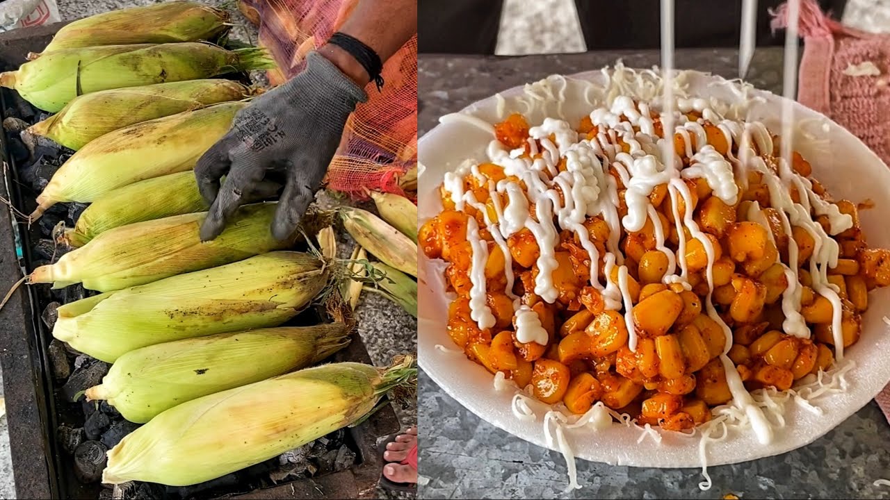 Most Unique Sweetcorn Dish in the World😱😱 ड़बल चीज़, ड़बल म्योनीज वाला भुट्टा🌽😳 Indian Street Food