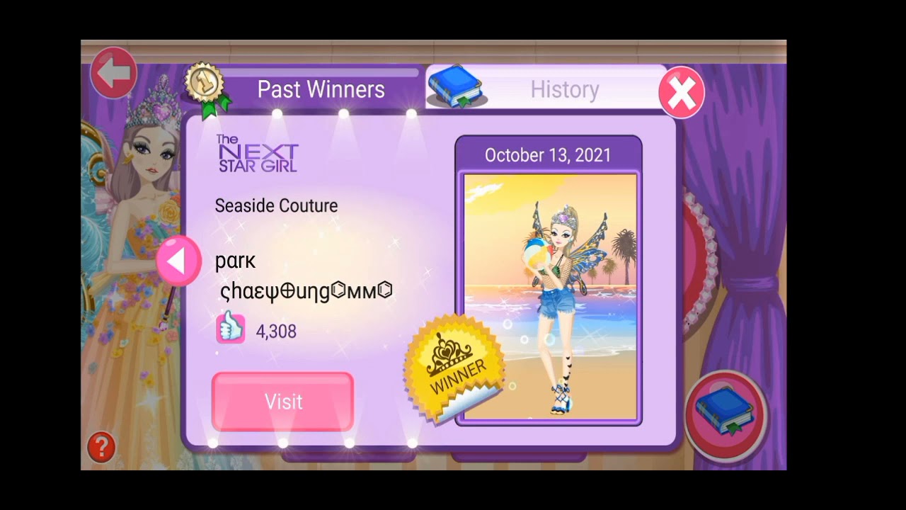 ✿ (●'◡'●) STAR GIRL WINNERS - MONTH OF OCTOBER (PART 1)