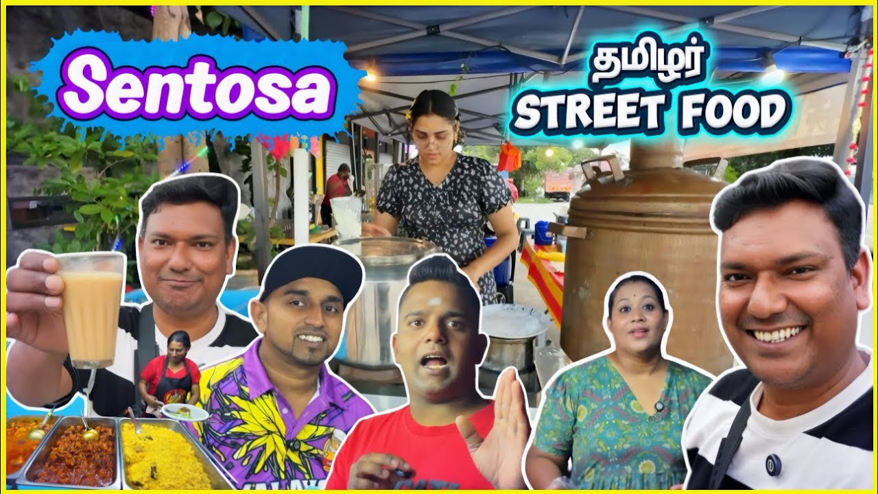 மலேசியா கிள்ளான் தமிழர் உணவுகள் Klang Taman Sentosa Street Food | Indian Street Food | Asraf Vlog 