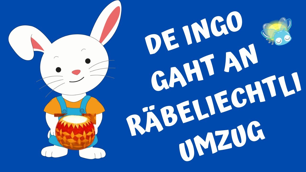 De Ingo gaht an Räbeliechtli Umzug | Häsli Ingo Trickfilm