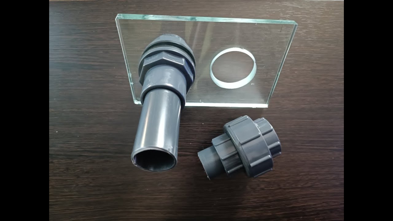 Як ставити фітинги і танк адаптер для рифового і прісного акваріума  Fittings in Reef tanks