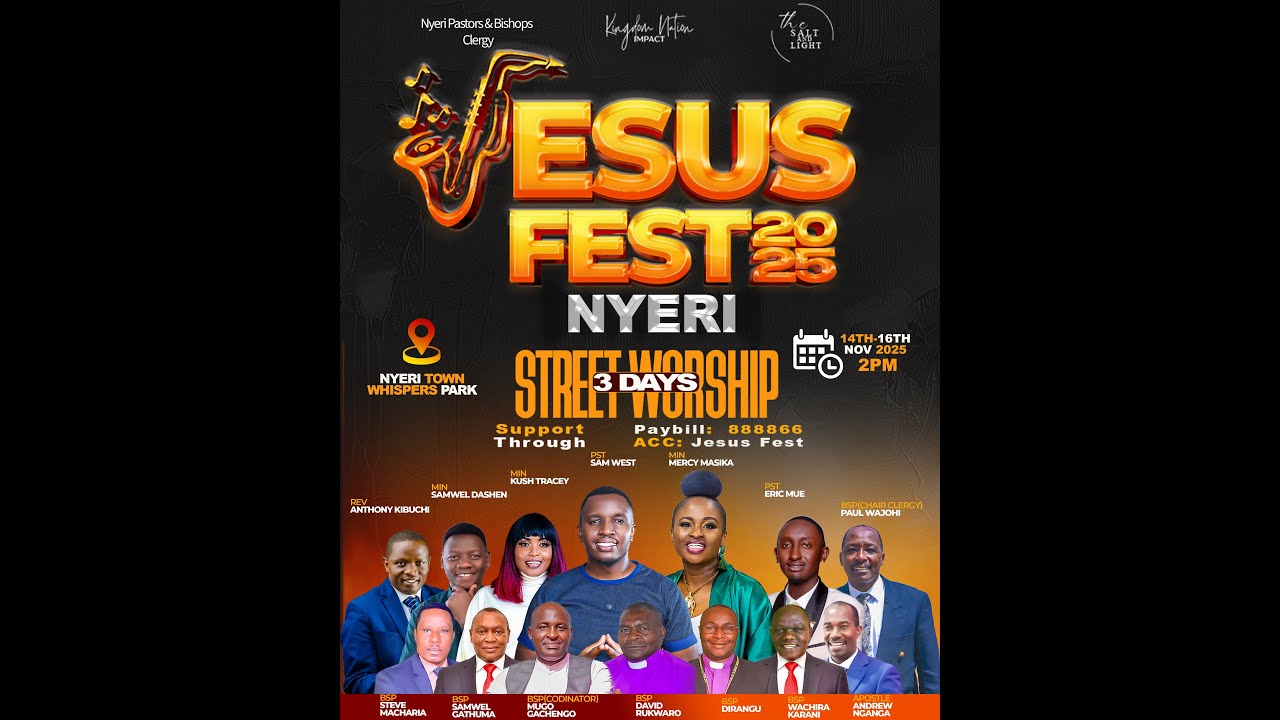 Jesus Fest 2025 - Nyeri ll Day 1