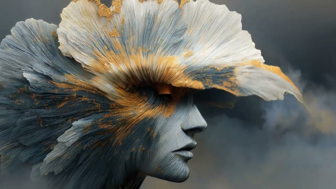 AI Double Surreal Exposure | Ai Art 4K Visual Loop