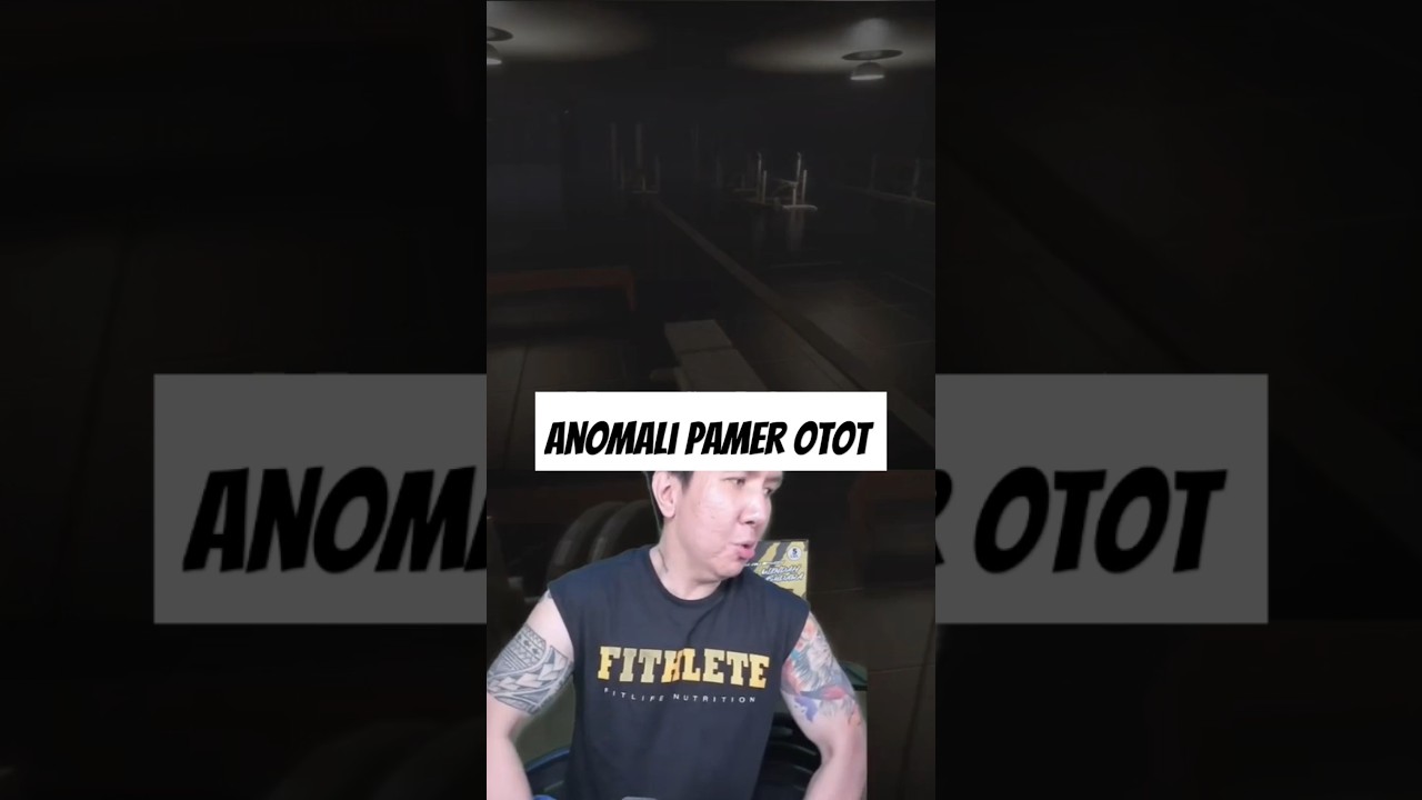 windah basudara anomali pamer otot #anomali #windahhorror #thenightgym #shorts