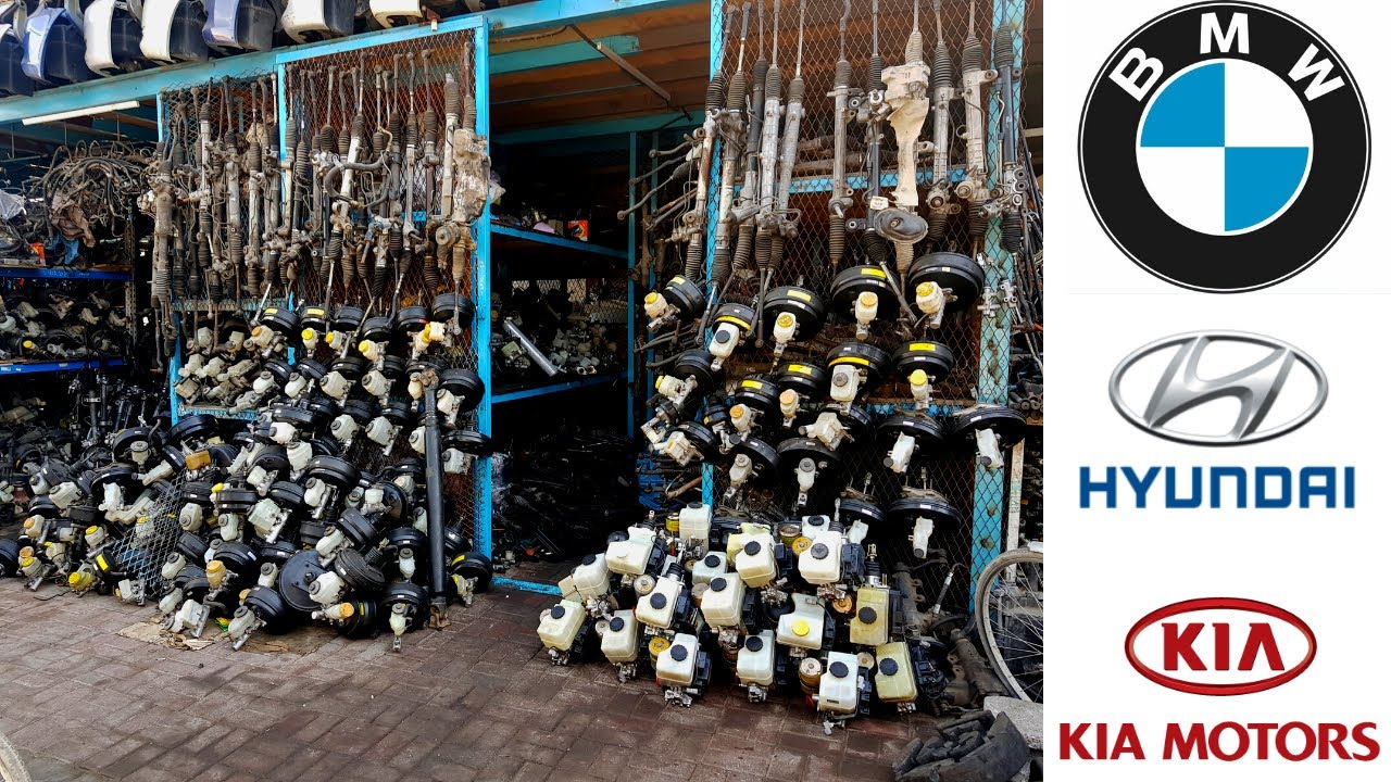 Used Auto Spare parts market Sharjah Dubai BMW Hyundai & KIA Import Auto Parts to Pakistan & India