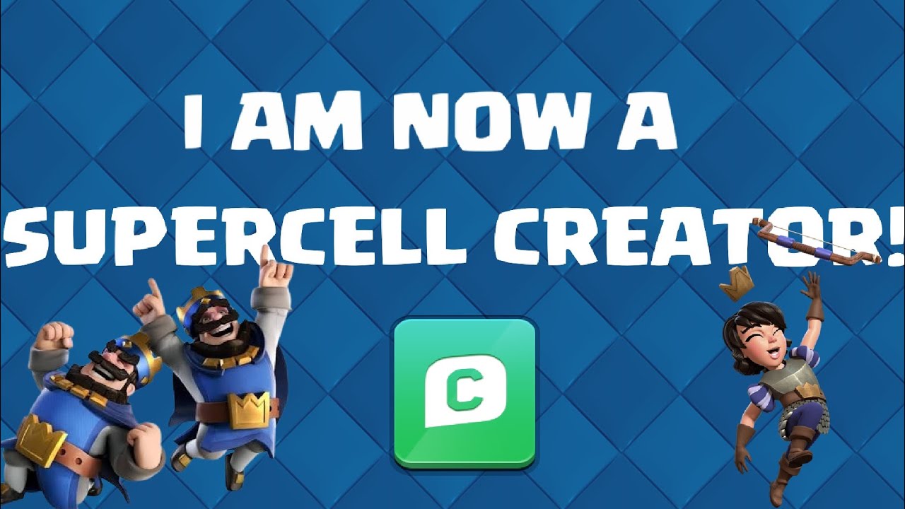 I am now a supercell creator!