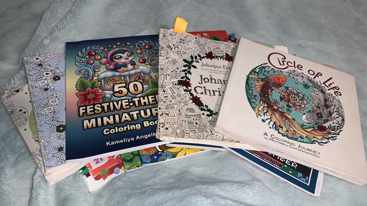 What’s in my coloring bag for November 2024| Adult coloring