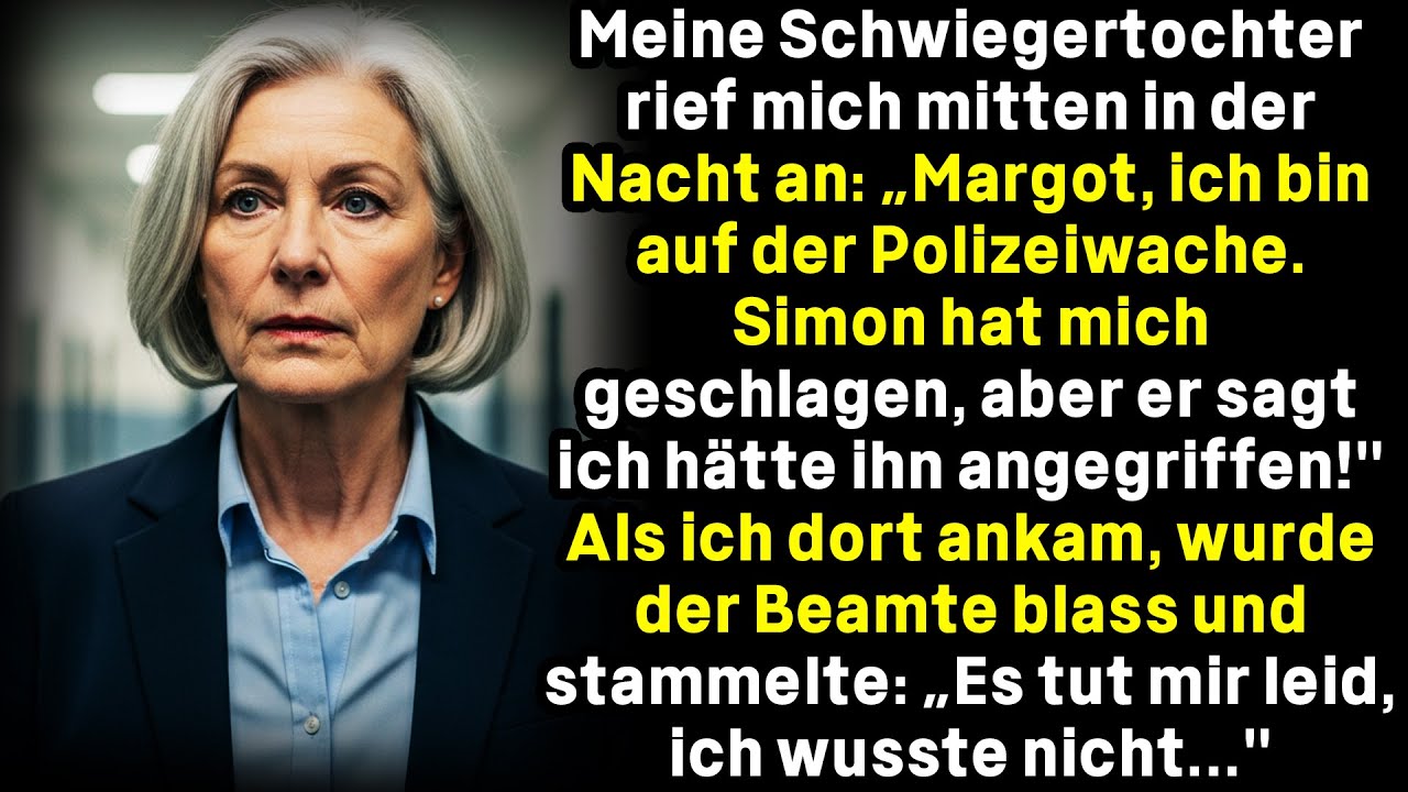 Meine Schwiegertochter rief weinend von der Polizeiwache an… Was dann geschah, schockierte alle