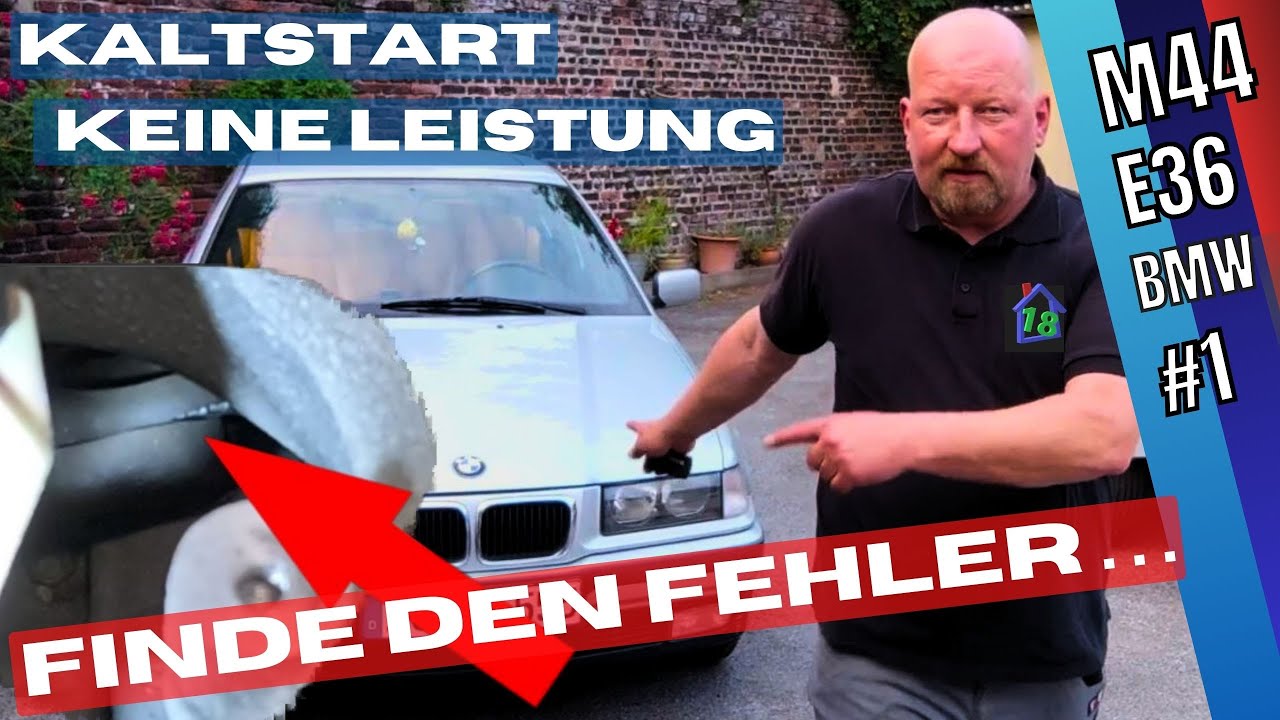BMW M44 Motor Fehlersuche - Unterdruck - Zündung - Kaltstart - Z3 E36 318ti Autodoktor  Teil 1